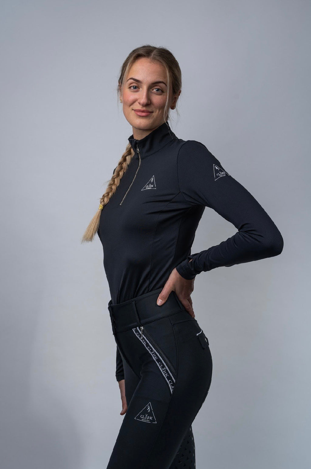 Miranda - Black long sleeve top