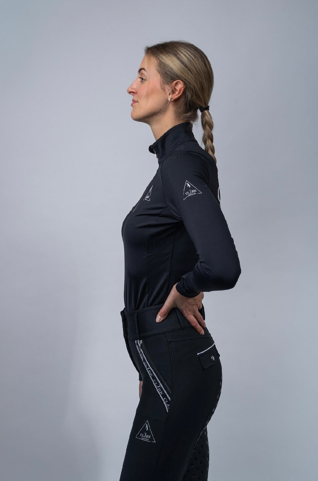 Miranda - Black long sleeve top