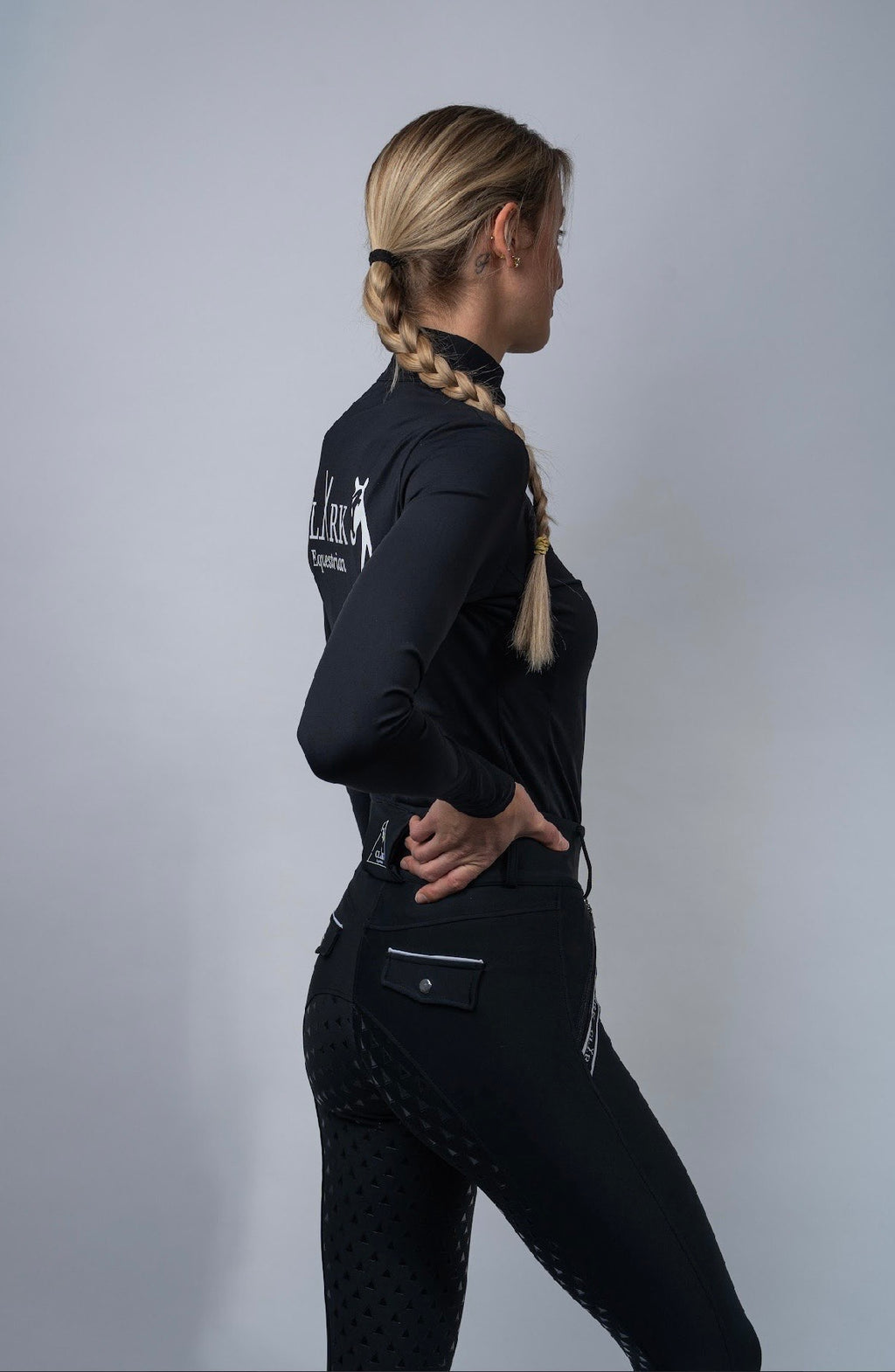 Miranda - Black long sleeve top